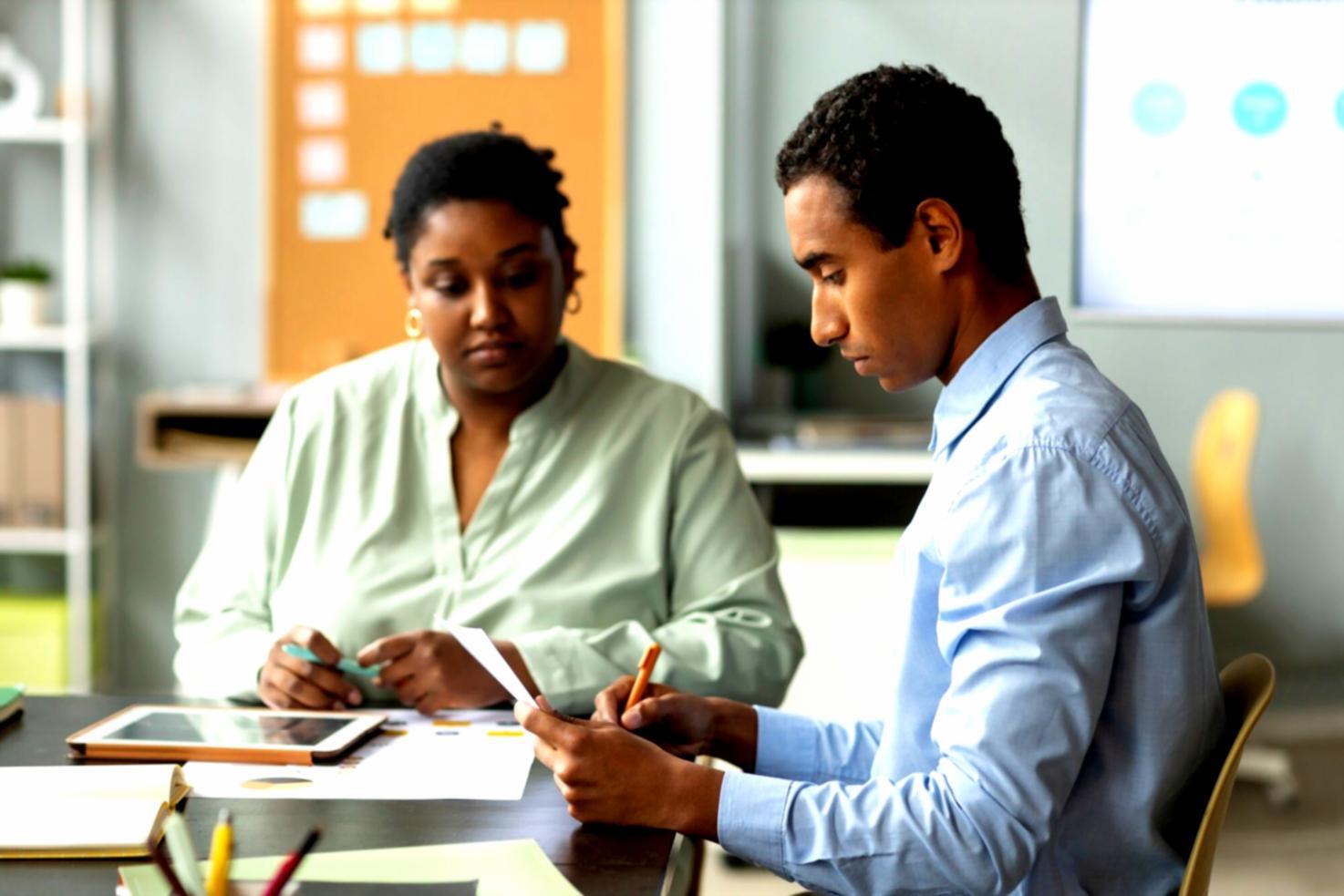 Groupe de participants collaborant lors d'un atelier de financement